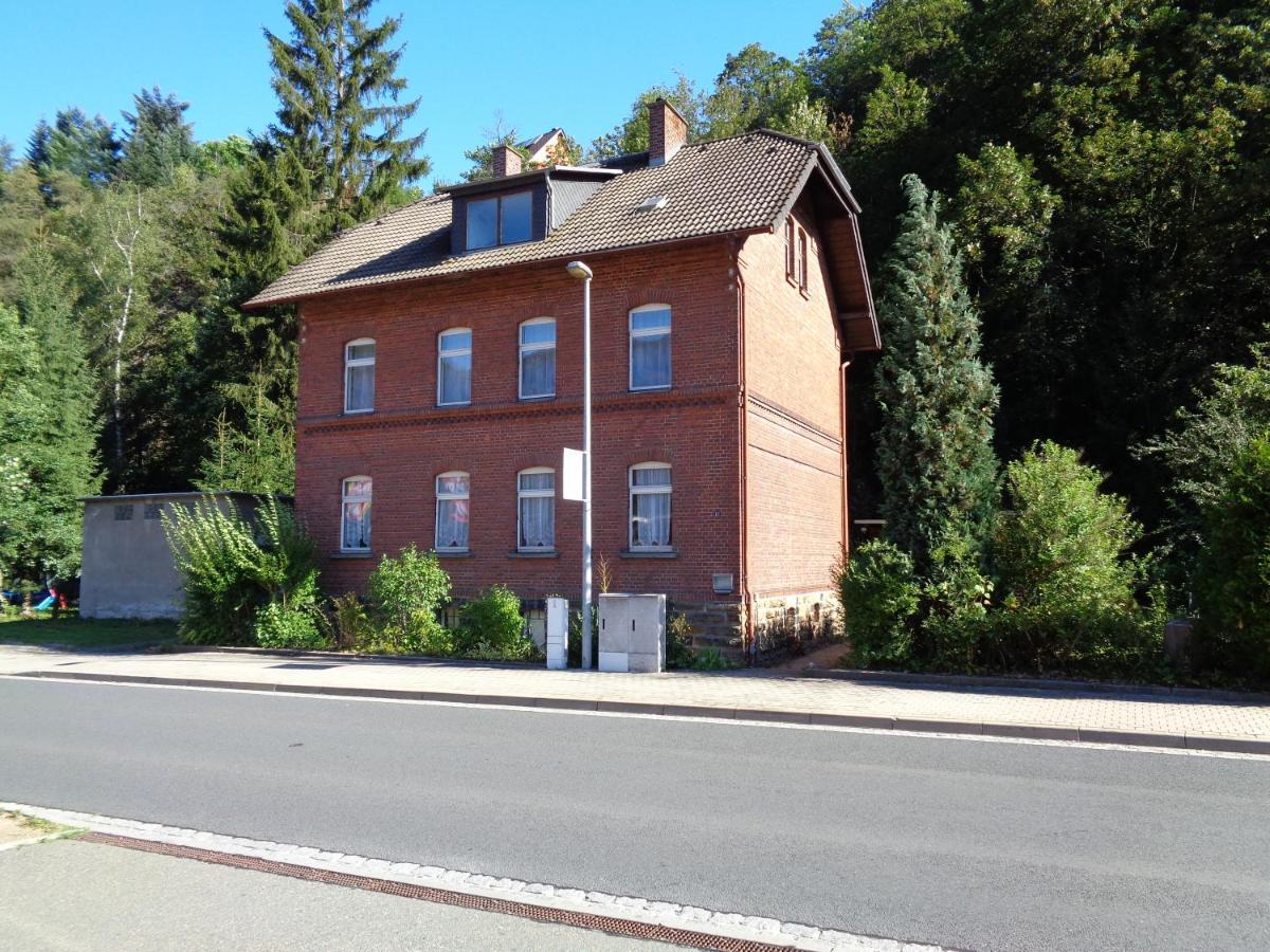 Pension Bahnmeister Probstzella Exteriér fotografie